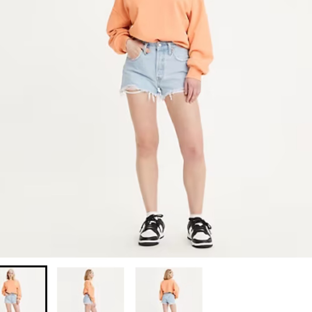 Levi’s 501 Shorts size 25 in light wash
